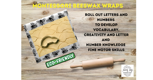 Montessori Learning Tools for Early Childhood Development and DIY Beeswax Wraps