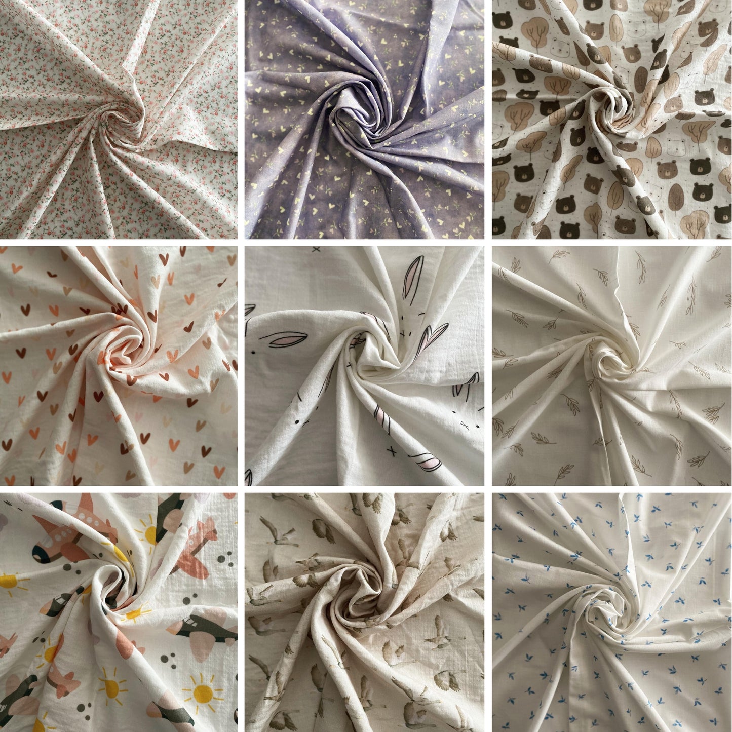 Custom Fabric – 100% Organic & Ethically Sourced – OEKO-TEX® Certified Print
