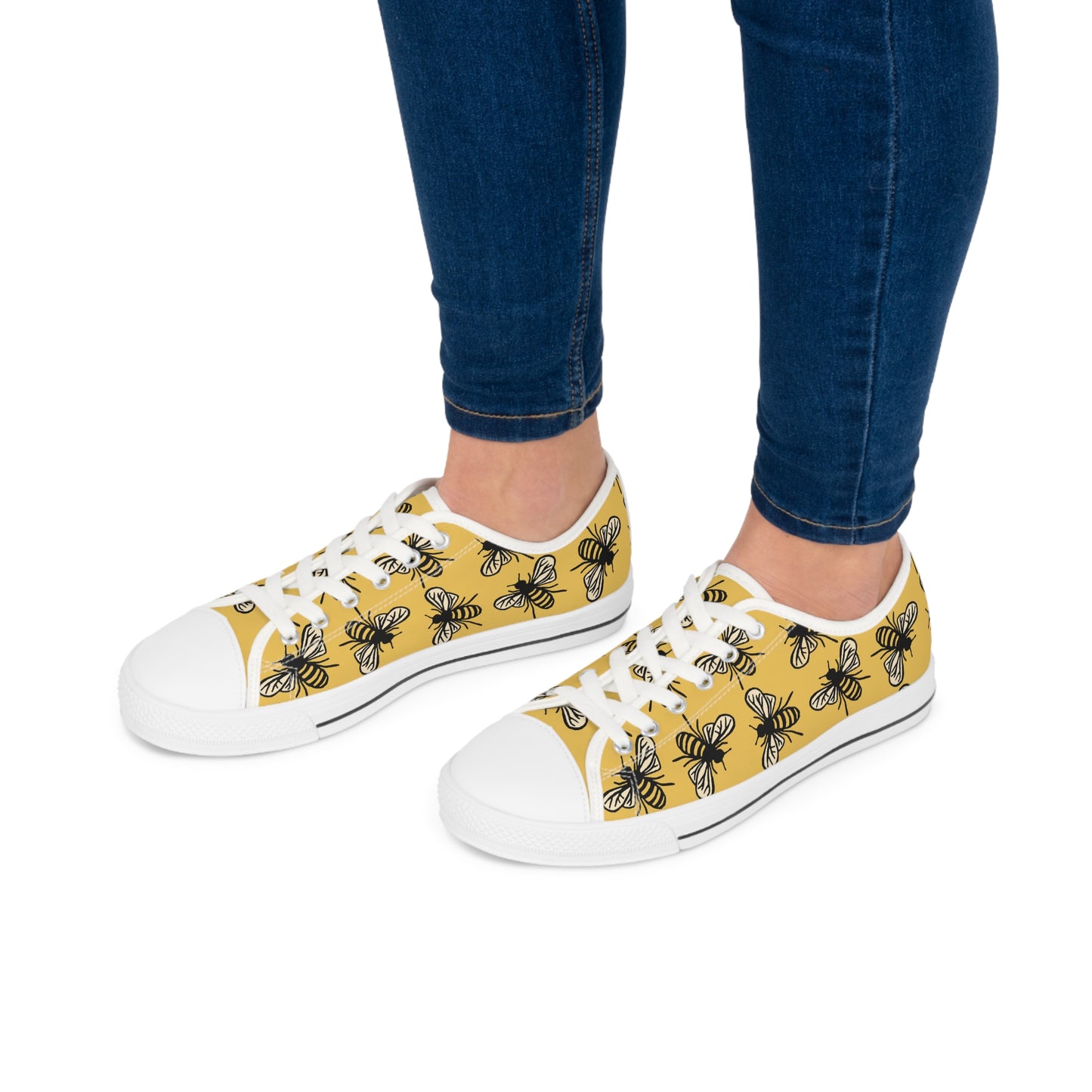Women Canvas Shoes Sneakers Gift for Women Sister and Best Friend Yellow