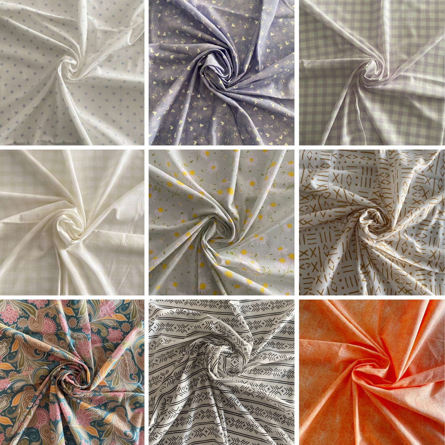 Custom Fabric – 100% Organic & Ethically Sourced – OEKO-TEX® Certified Print