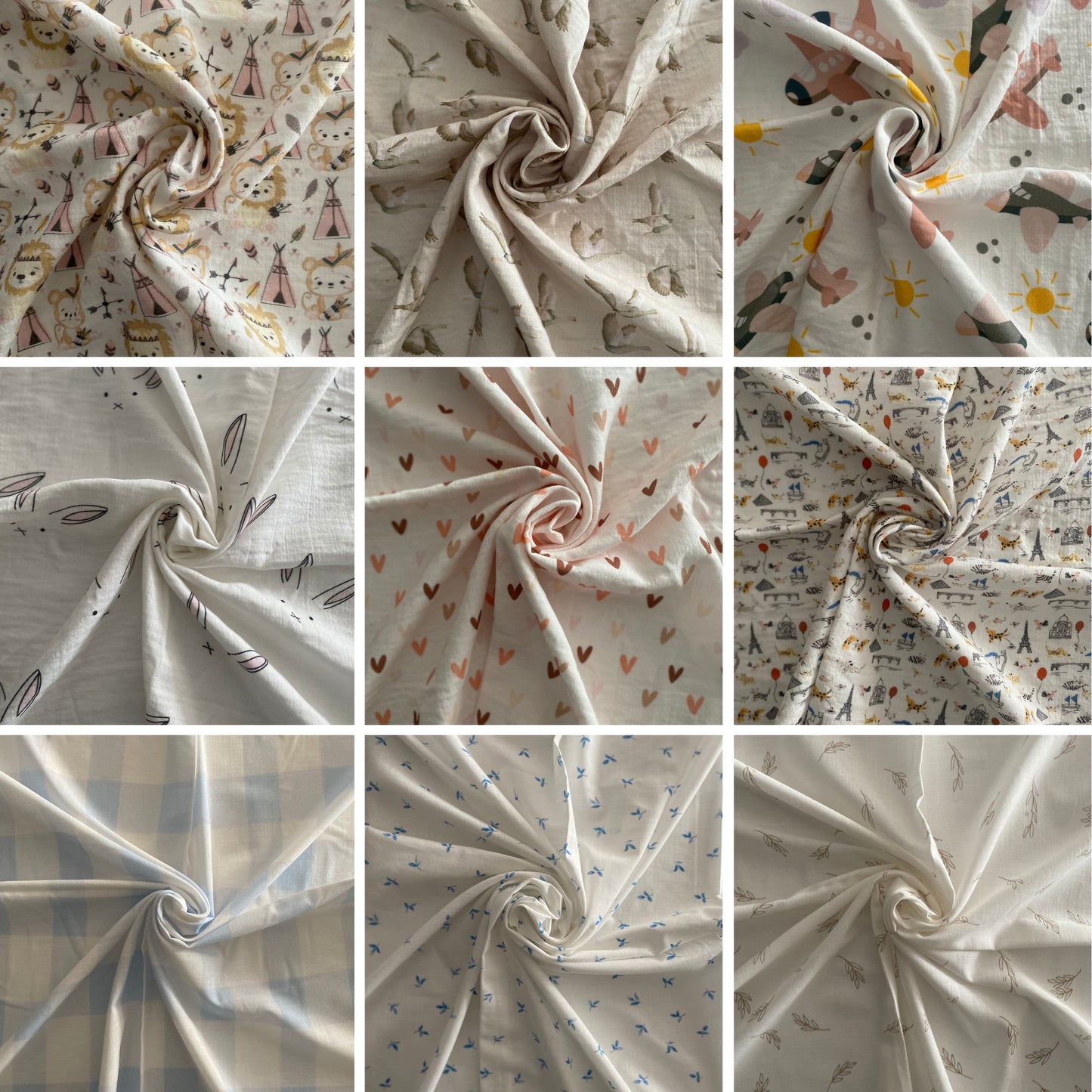 Custom Fabric – 100% Organic & Ethically Sourced – OEKO-TEX® Certified Print