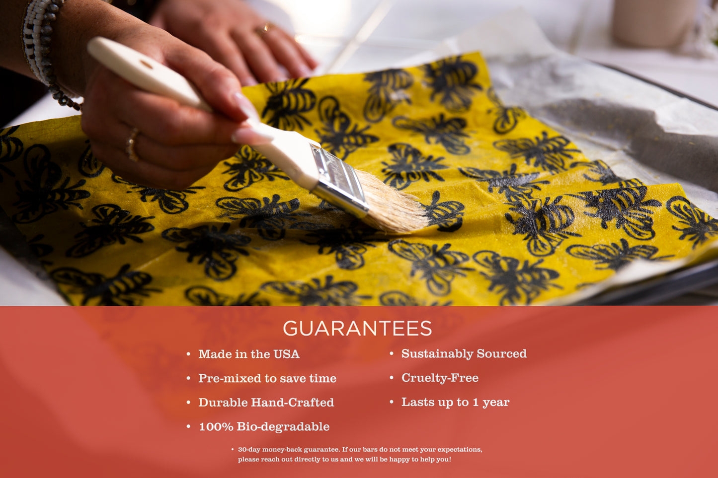 DIY Beeswax Wrap Kit Zero Waste Kitchen Food Storage