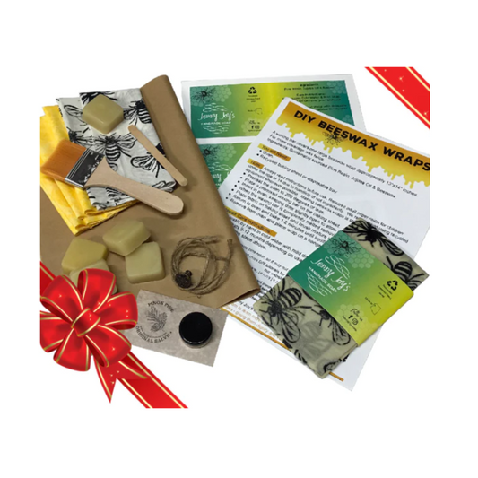 DIY Beeswax Wrap Kit Premium with Everything, Perfect for Gifts