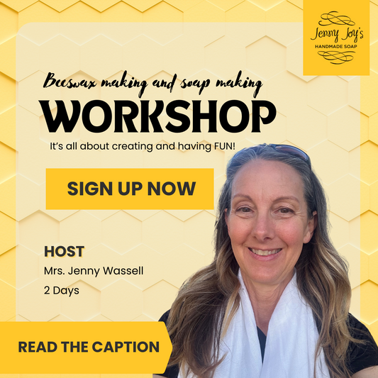 Beeswax Wraps Making Class Learning + Fun Together (6 PREMIXED BARS)