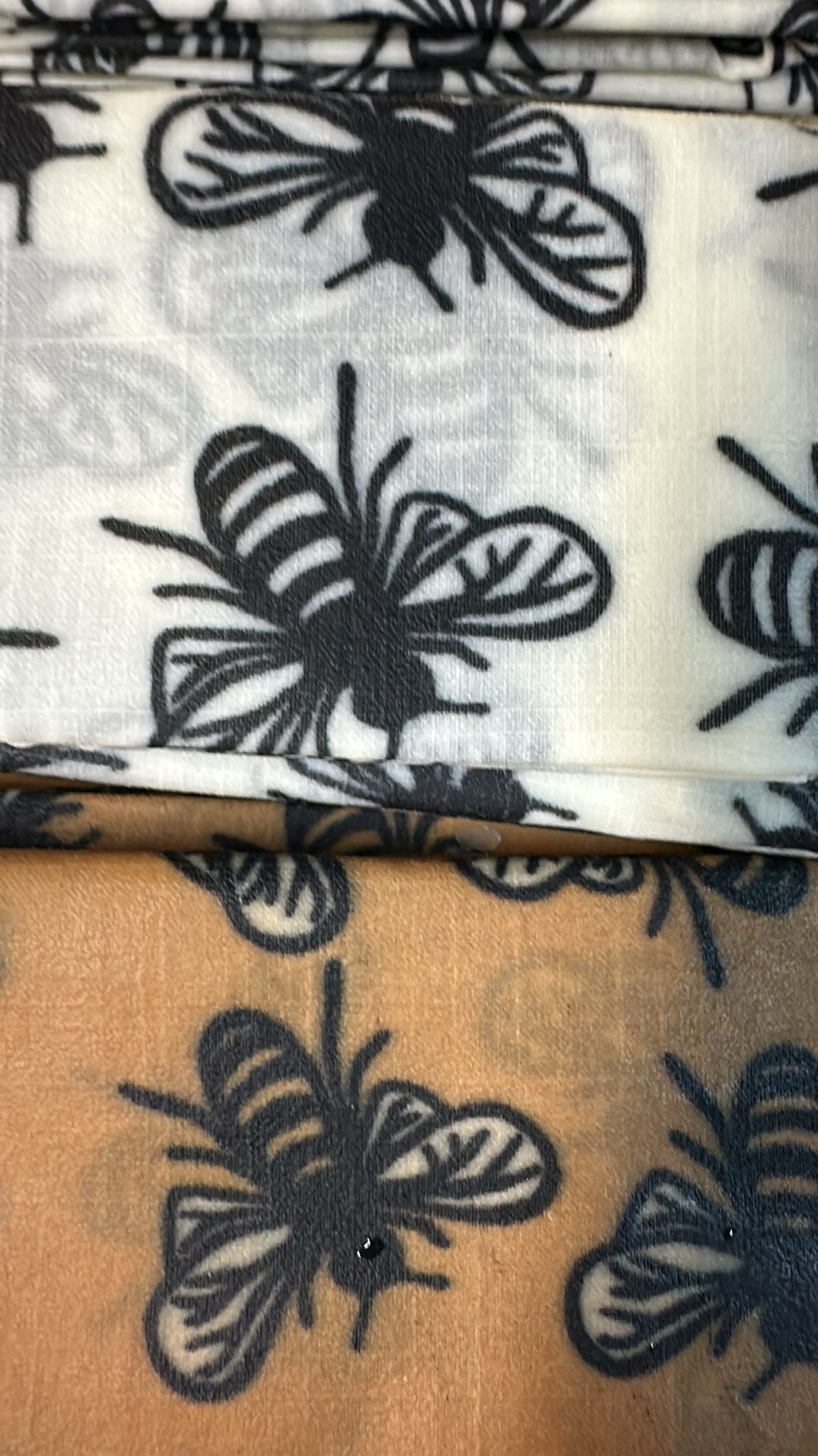 Designer Organic Bee Cotton Flam Fabric โ 100 GSM | Sewing & Crafts