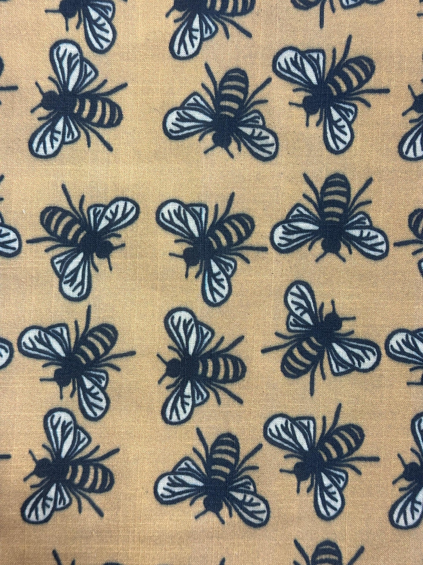 Designer Organic Bee Cotton Flam Fabric โ 100 GSM | Sewing & Crafts