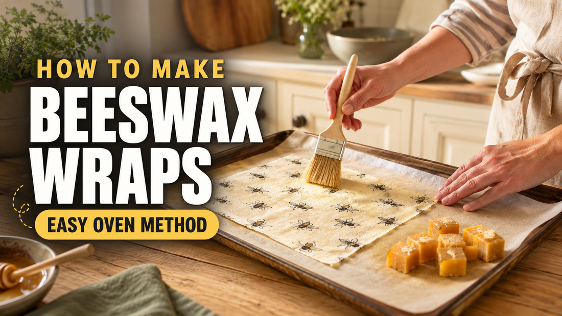 How to Make Beeswax Wraps at Home with an Easy Oven Method