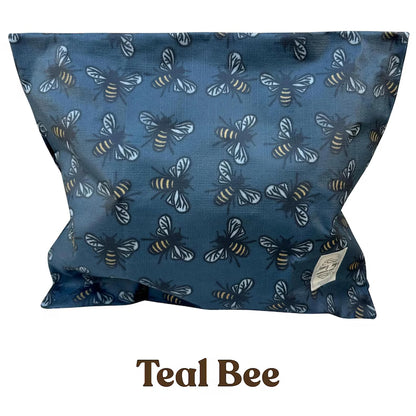 Beeswax Bread Bag XL  | 16"x16" or 12"x12" | Storage Pouch–Eco-Friendly & Sustainable Storage | Bee Wax Wrap | Like Linen