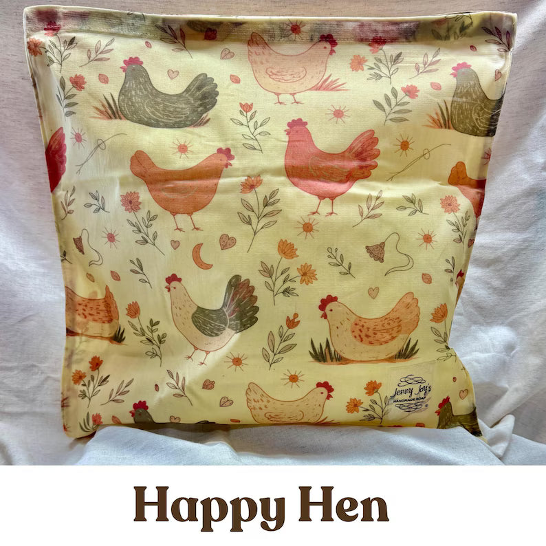 Beeswax Bread Bag XL  | 16"x16" or 12"x12" | Storage Pouch–Eco-Friendly & Sustainable Storage | Bee Wax Wrap | Like Linen