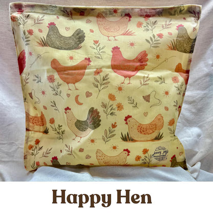 Beeswax Bread Bag XL  | 16"x16" or 12"x12" | Storage Pouch–Eco-Friendly & Sustainable Storage | Bee Wax Wrap | Like Linen