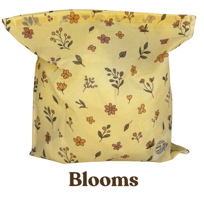 Beeswax Bread Bag XL  | 16"x16" or 12"x12" | Storage Pouch–Eco-Friendly & Sustainable Storage | Bee Wax Wrap | Like Linen