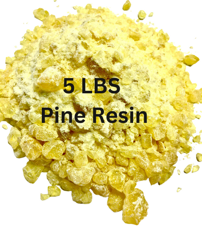 Bulk Pine Rosin 5 lbs for DIY Beeswax Wraps