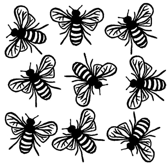 Bee Fabric for DIY Beeswax wraps