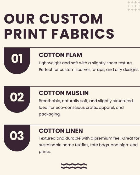 Custom Fabric – 100% Cotton Flam Fabric