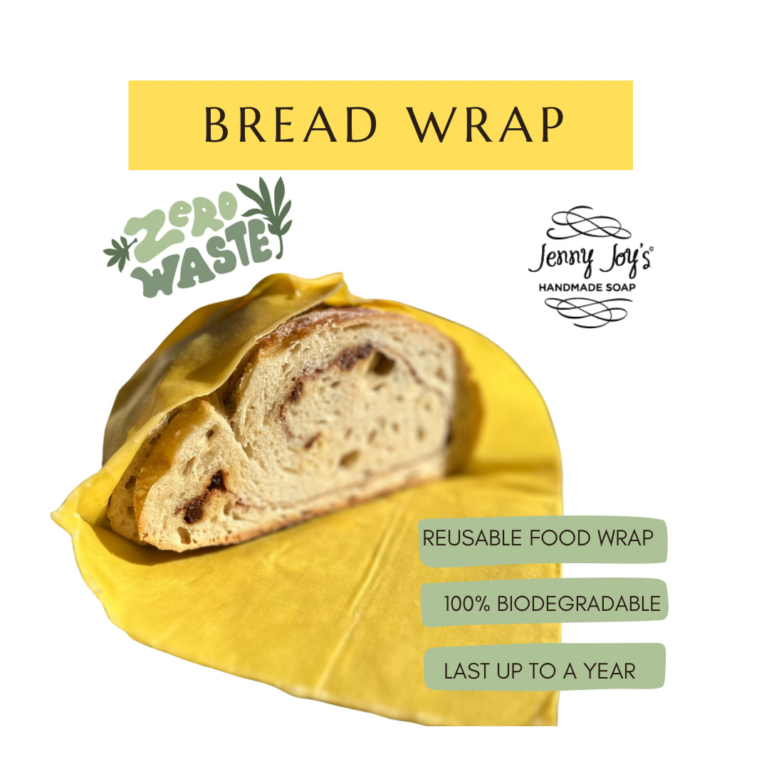 Beeswax Bread Wrap Zero Waste, Keep Food Fresh and Save