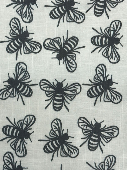 Designer Organic Bee Cotton Flam Fabric – 100 GSM | Sewing & Crafts