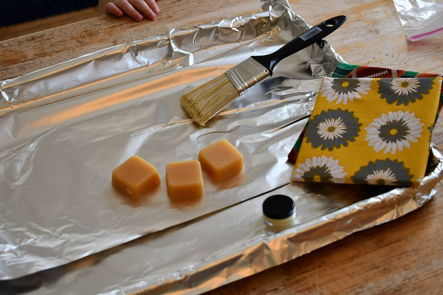 Beeswax Wraps Making Class Learning + Fun Together