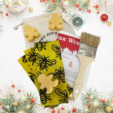 DIY Beeswax Wrap Christmas Kit Zero Waste