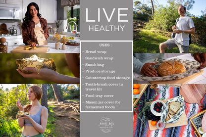 Beeswax Wrap Zero Waste Gifts DIY Kit