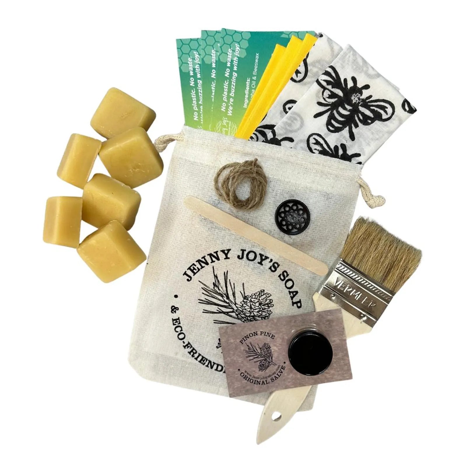 Beeswax Wrap Zero Waste Gifts DIY Kit – Jenny Joys Soap