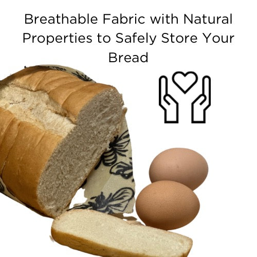 Beeswax Bread Wrap Zero Waste, Keep Food Fresh and Save